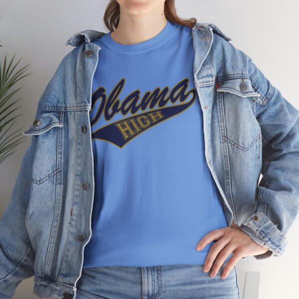 Obama High Swoosh Tee -  Unisex Heavy Cotton - Image 5