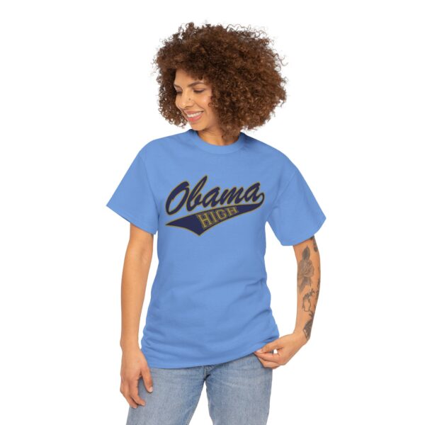 Obama High Swoosh Tee -  Unisex Heavy Cotton - Image 6