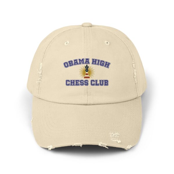 Obama High Chess Club Distressed Cap