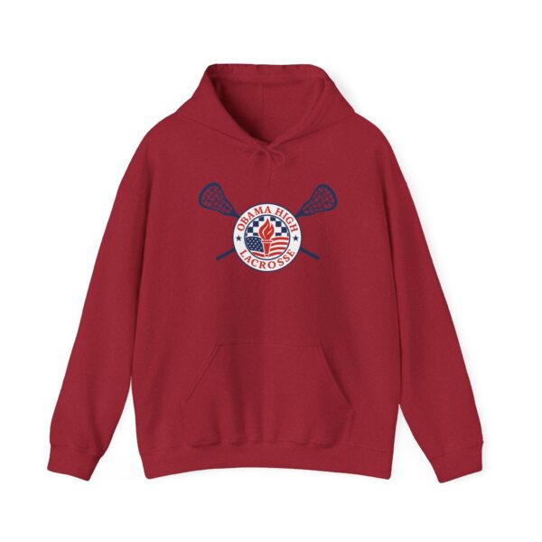 Obama High Lacrosse Hooded Sweatshirt - Image 5