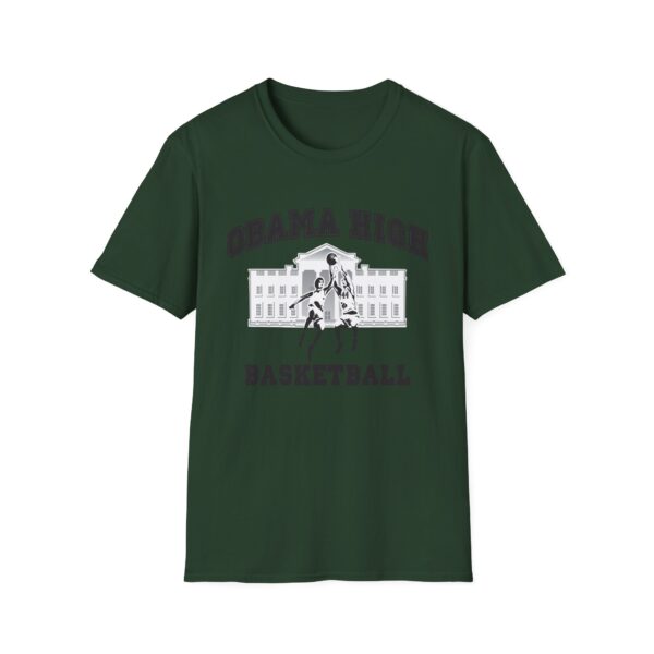 Obama High Basketball T-Shirt - Image 9