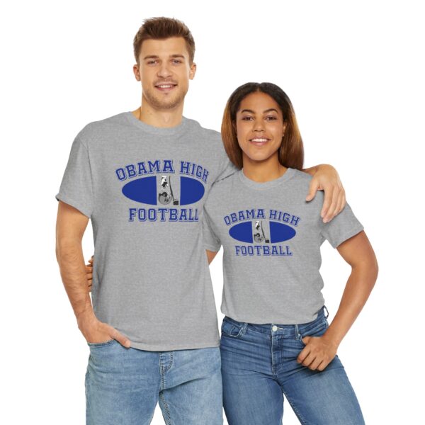Obama High Football Tee – Classic Collegiate - Image 7