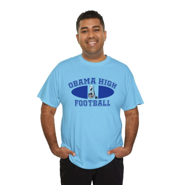 Obama High Football Tee – Classic Collegiate - Image 32