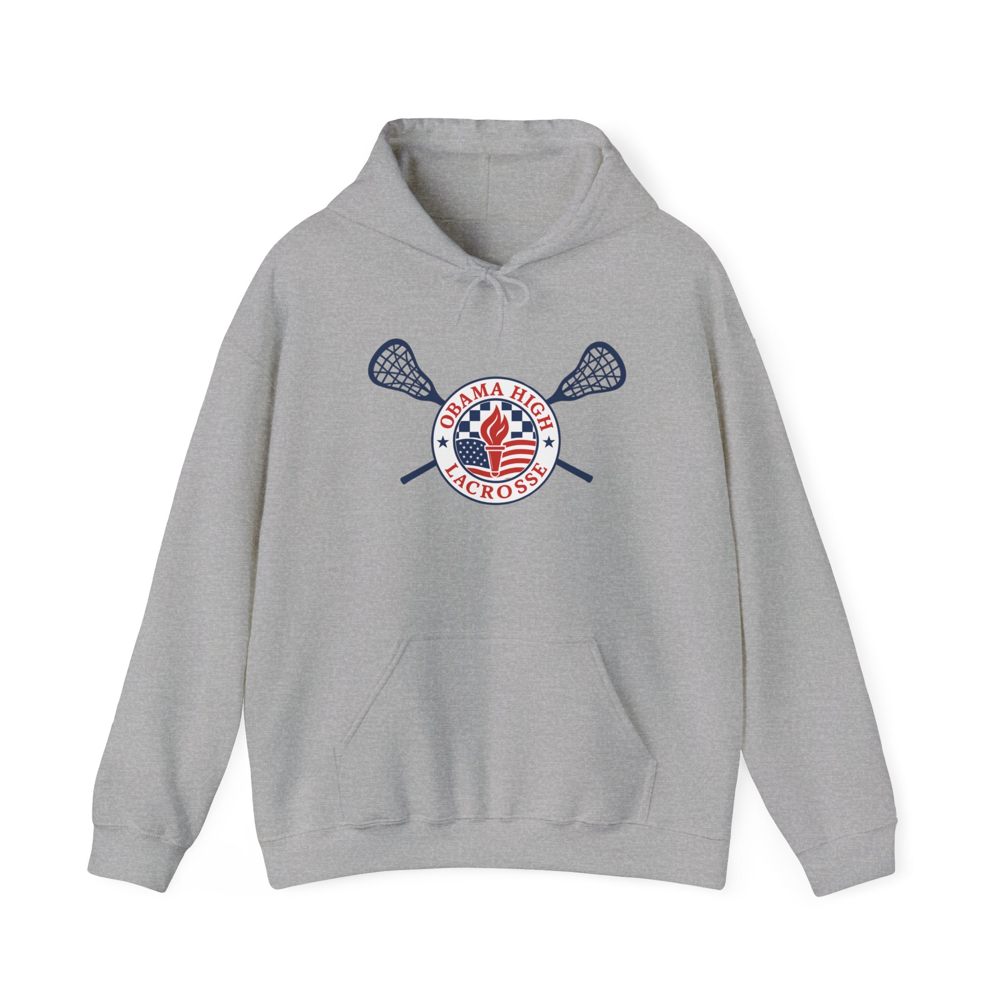Obama High Lacrosse Hooded Sweatshirt