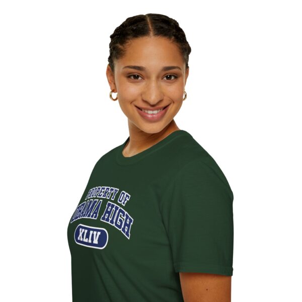 "Property of Obama High" Unisex Softstyle T-Shirt - Casual School Spirit Wear - Image 41