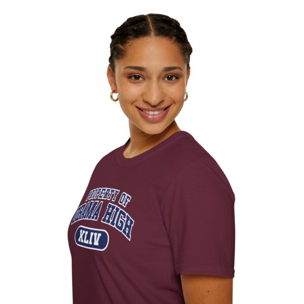 "Property of Obama High" Unisex Softstyle T-Shirt - Casual School Spirit Wear - Image 28