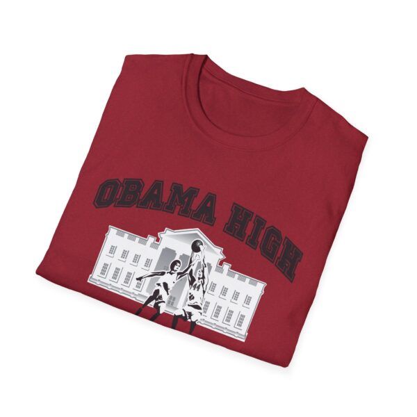 Obama High Basketball T-Shirt - Image 25