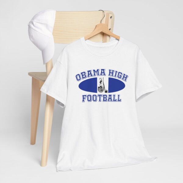 Obama High Football Tee – Classic Collegiate - Image 12