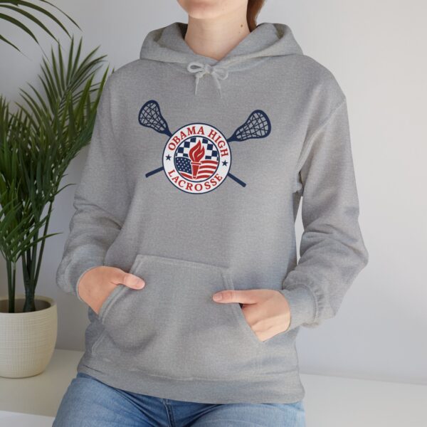 Obama High Lacrosse Hooded Sweatshirt - Image 4