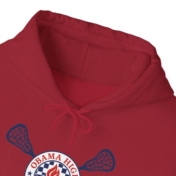 Obama High Lacrosse Hooded Sweatshirt - Image 6