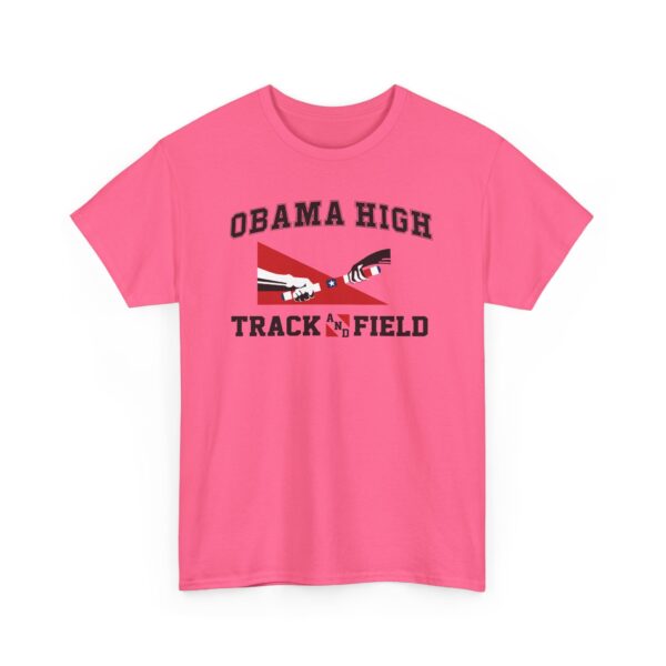 Obama High Track & Field - Gildan Heavy Cotton Tee - Image 18