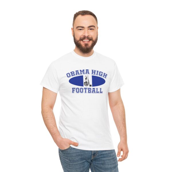 Obama High Football Tee – Classic Collegiate - Image 14