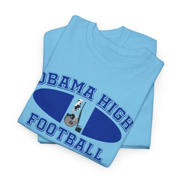 Obama High Football Tee – Classic Collegiate - Image 29
