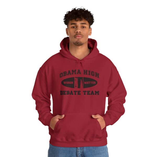 Obama High Debate Team Heavy Blend™ Hooded Sweatshirt - Image 20