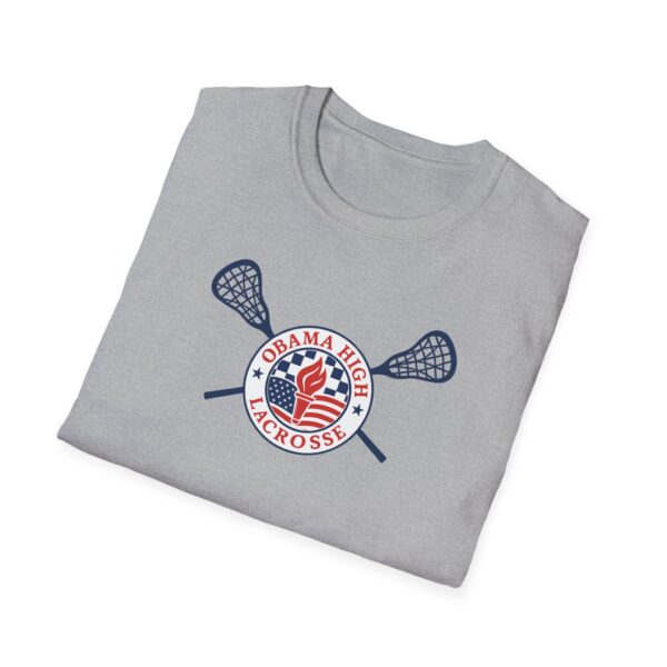 Obama High Lacrosse Team Action Tee - Image 2