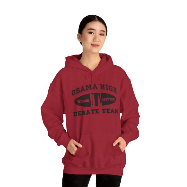 Obama High Debate Team Heavy Blend™ Hooded Sweatshirt - Image 19