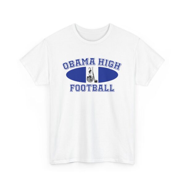 Obama High Football Tee – Classic Collegiate - Image 10