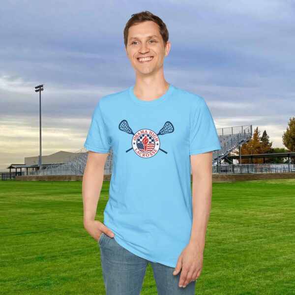 Obama High Lacrosse Team Action Tee - Image 28