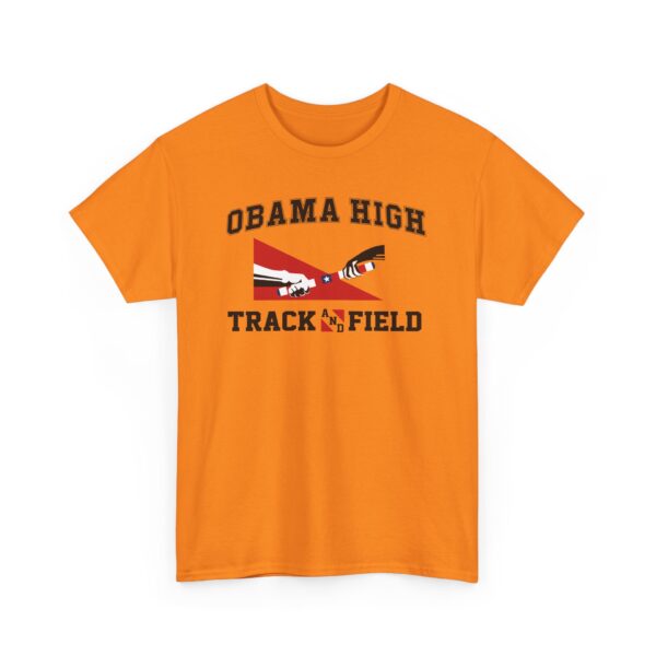 Obama High Track & Field - Gildan Heavy Cotton Tee - Image 11