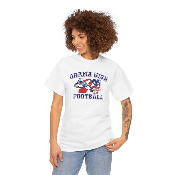 Copy of Obama High Football Tee – Classic Collegiate Grit, All-American Style - Image 13