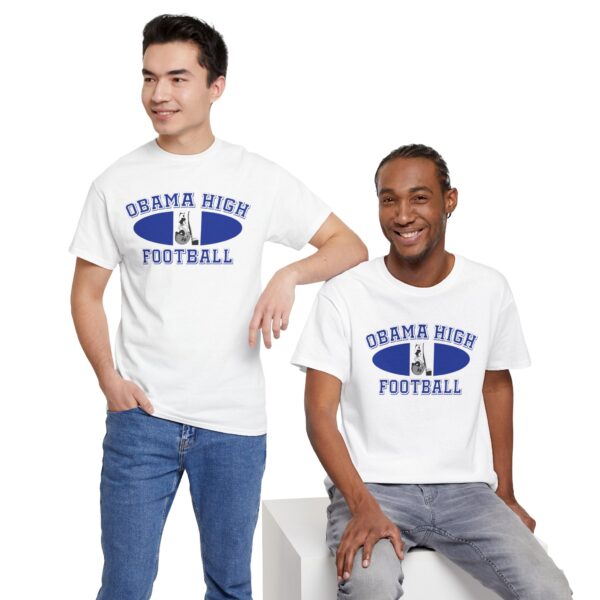 Obama High Football Tee – Classic Collegiate - Image 18
