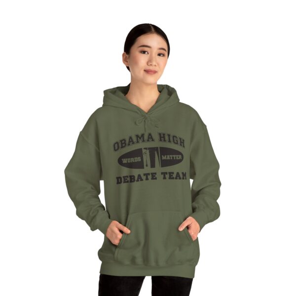 Obama High Debate Team Heavy Blend™ Hooded Sweatshirt - Image 7