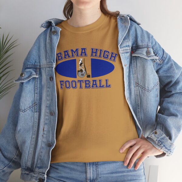 Obama High Football Tee – Classic Collegiate - Image 25