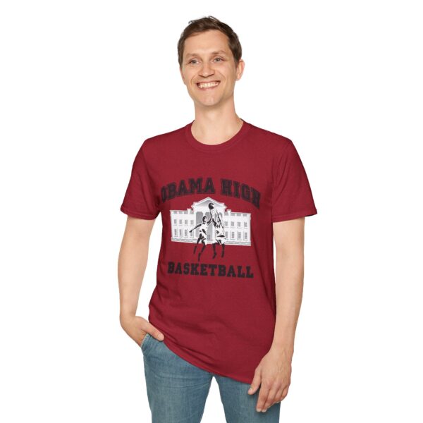 Obama High Basketball T-Shirt - Image 28