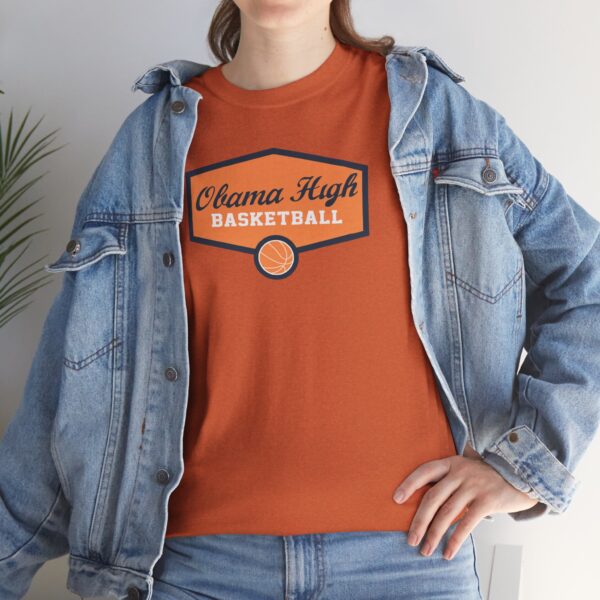 Obama High Basketball Classic Retro Tee - Image 8