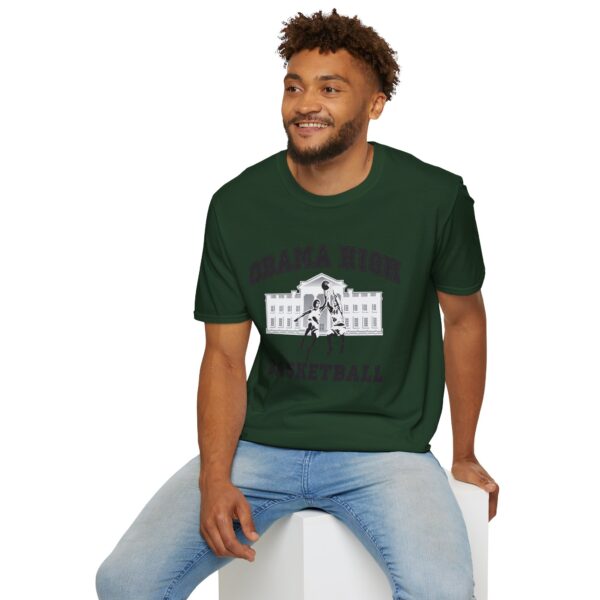 Obama High Basketball T-Shirt - Image 20