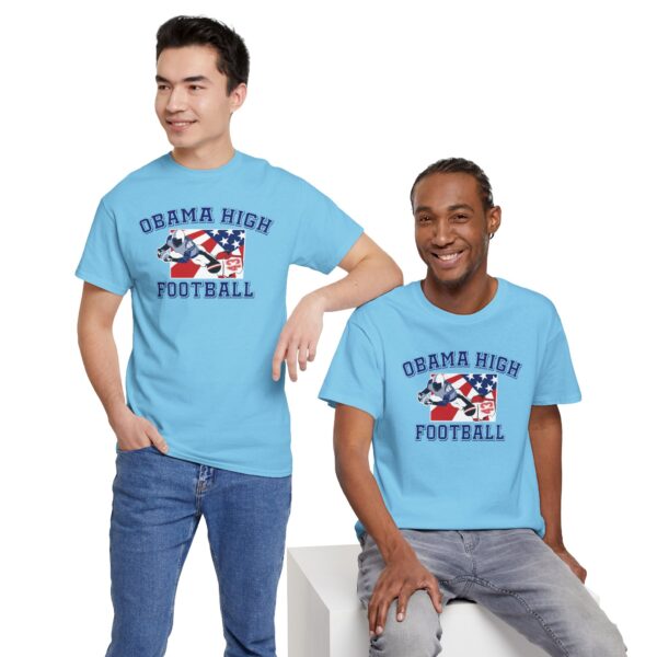 Obama High Football Tee – Classic Collegiate Grit, All-American Style - Image 28