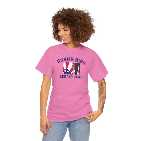 Obama High Debate Team  - Gildan Unisex Heavy Cotton Tee - Image 22