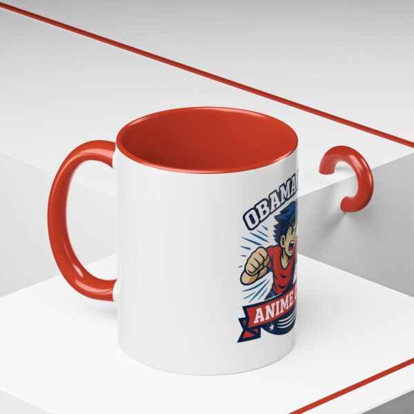 Obama High Anime Club Mug  (Boy Hero) - Image 2
