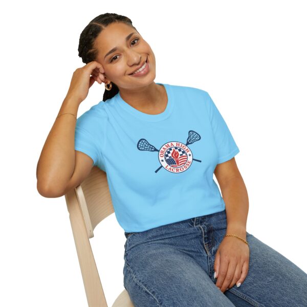 Obama High Lacrosse Team Action Tee - Image 31