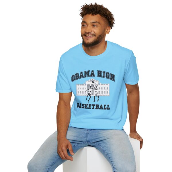 Obama High Basketball T-Shirt - Image 57