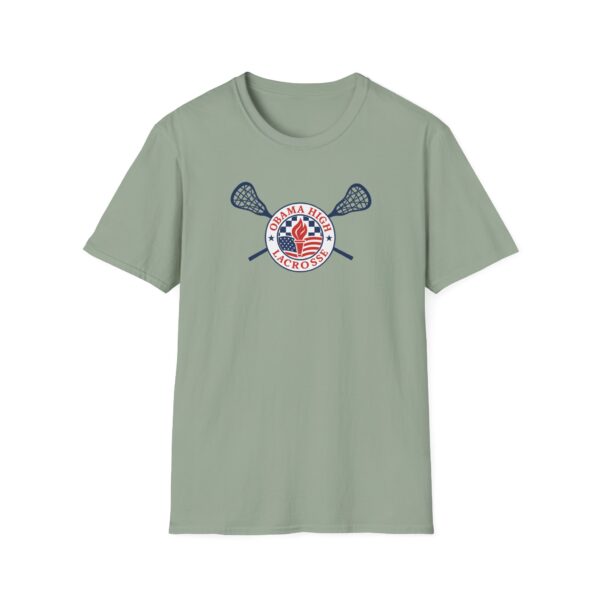 Obama High Lacrosse Team Action Tee - Image 9