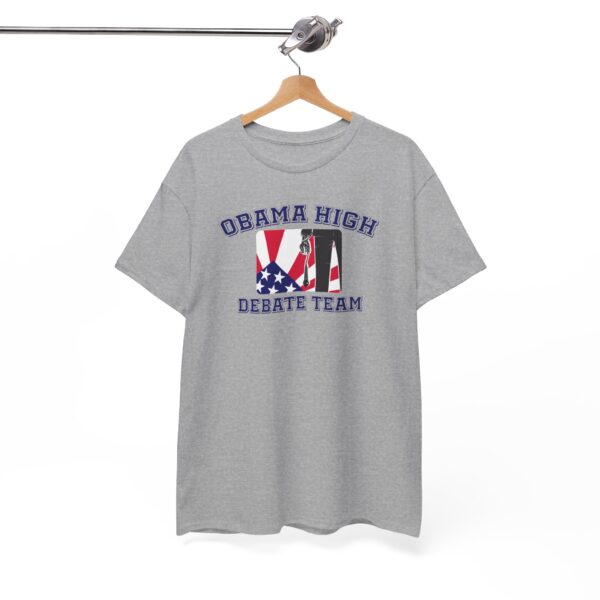 Obama High Debate Team  - Gildan Unisex Heavy Cotton Tee - Image 9