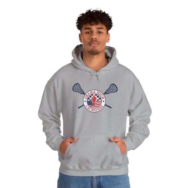 Obama High Lacrosse Hooded Sweatshirt - Image 3