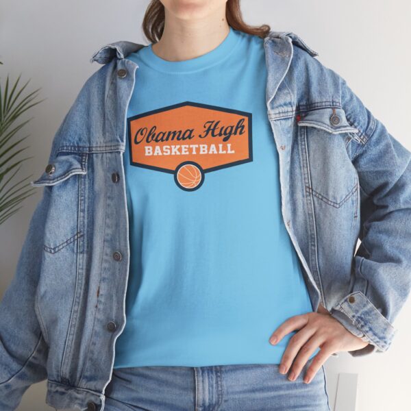 Obama High Basketball Classic Retro Tee - Image 35