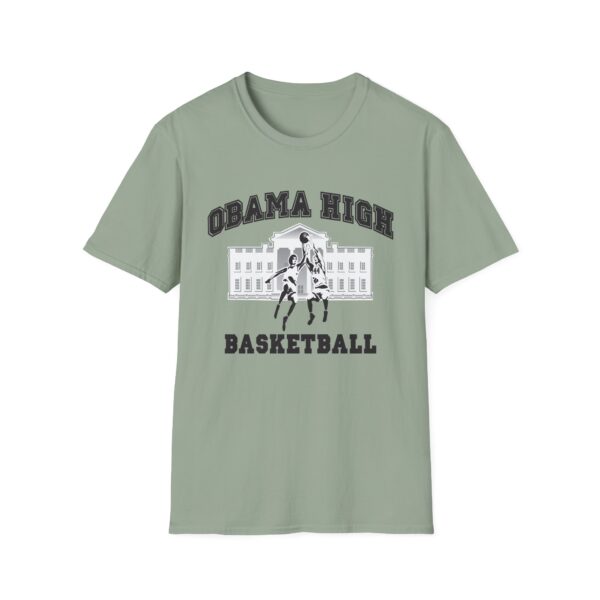Obama High Basketball T-Shirt - Image 33