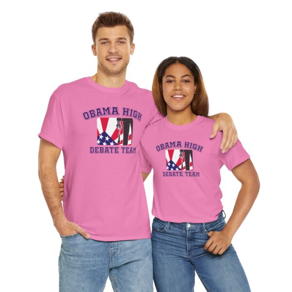 Obama High Debate Team  - Gildan Unisex Heavy Cotton Tee - Image 24