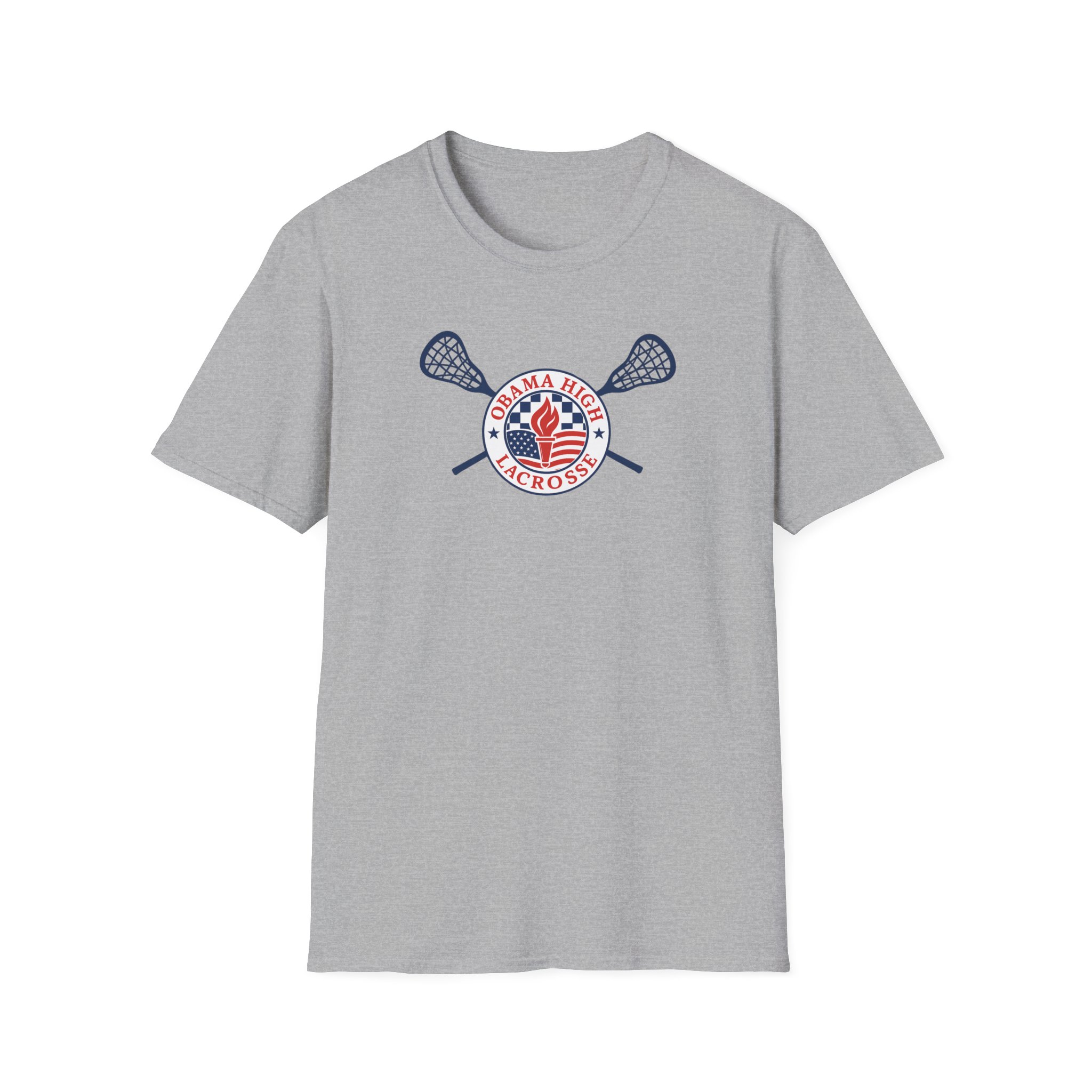 Obama High Lacrosse Team Action Tee