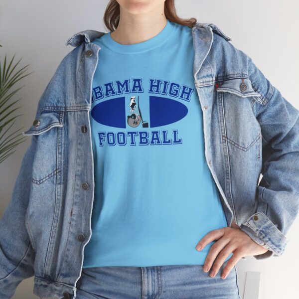 Obama High Football Tee – Classic Collegiate - Image 34