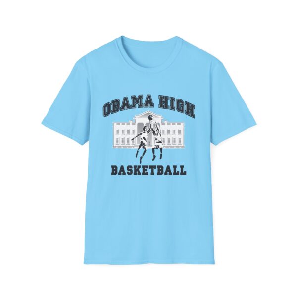 Obama High Basketball T-Shirt - Image 46