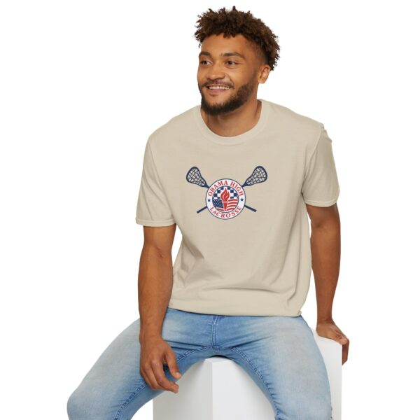 Obama High Lacrosse Team Action Tee - Image 51