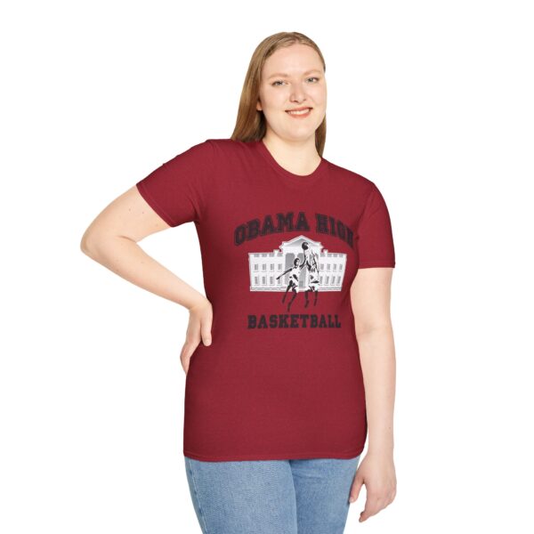 Obama High Basketball T-Shirt - Image 26