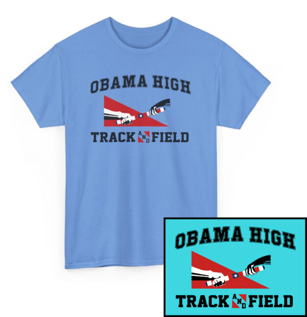 Obama High Track & Field - Gildan Heavy Cotton Tee