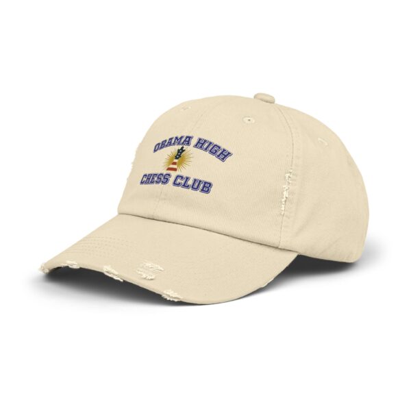 Obama High Chess Club Distressed Cap - Image 2