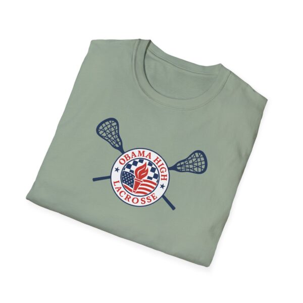 Obama High Lacrosse Team Action Tee - Image 12