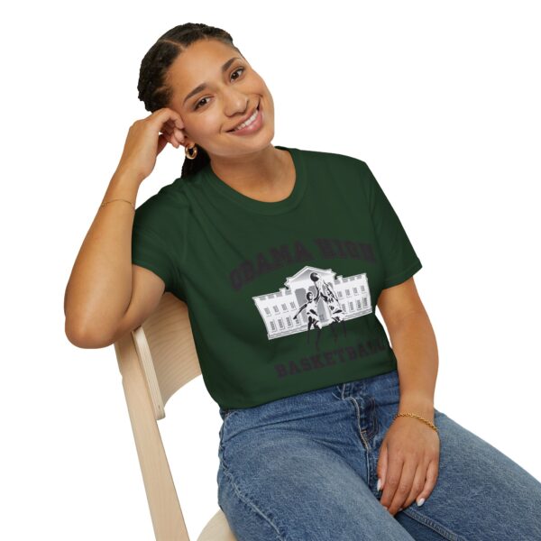 Obama High Basketball T-Shirt - Image 18